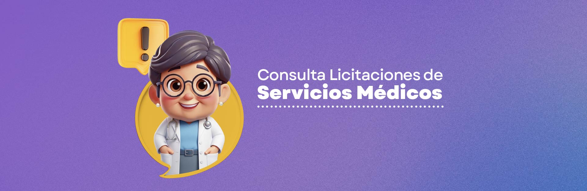 Licitaciones servicios médicos